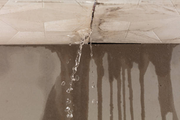 Professional Burst Pipe Cleanup technician working in Bim, WV